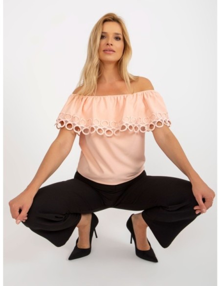 Bluzka-LK-BZ-506350.28P-brzoskwiniowy