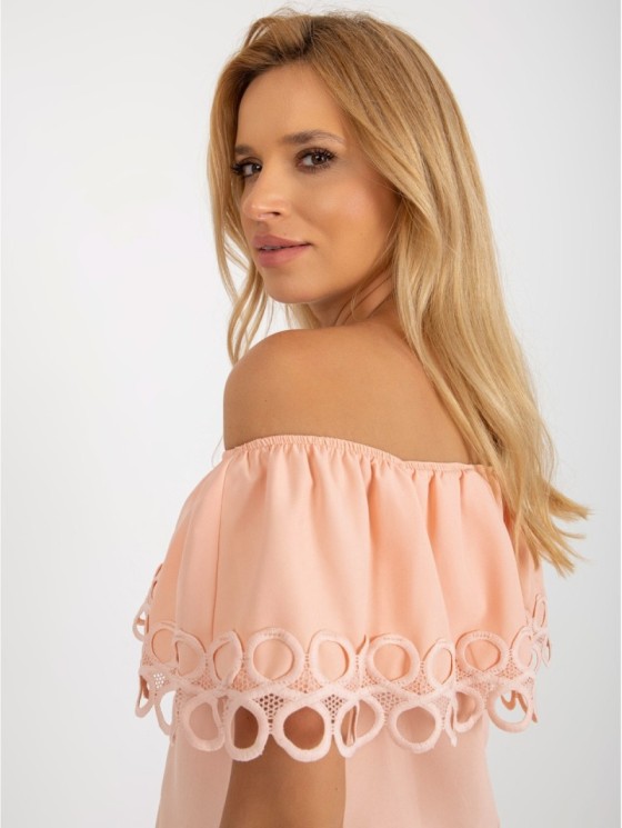 Bluzka-LK-BZ-506350.28P-brzoskwiniowy 2