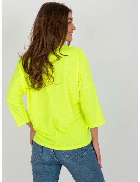 Bluzka-RV-BZ-7663.05-fluo żółty