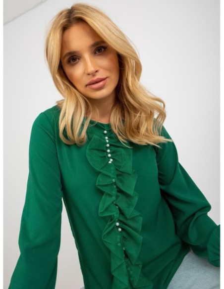 Bluzka-LK-BZ-506673.36-ciemny zielony