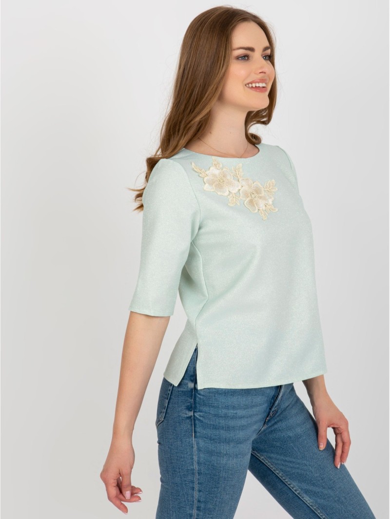 Bluzka-LK-BZ-506609.77-mietowy