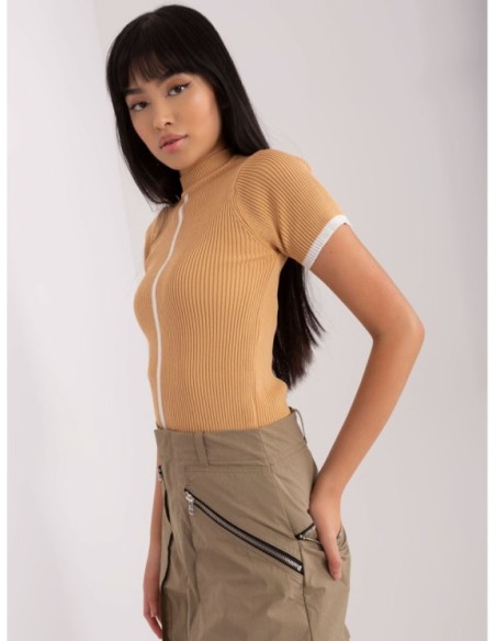 Bluzka-BA-BZ-1456.72P-camelowy
