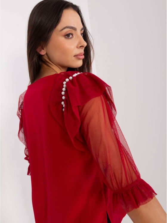 Bluzka-LK-BZ-506682.26P-bordowy 2