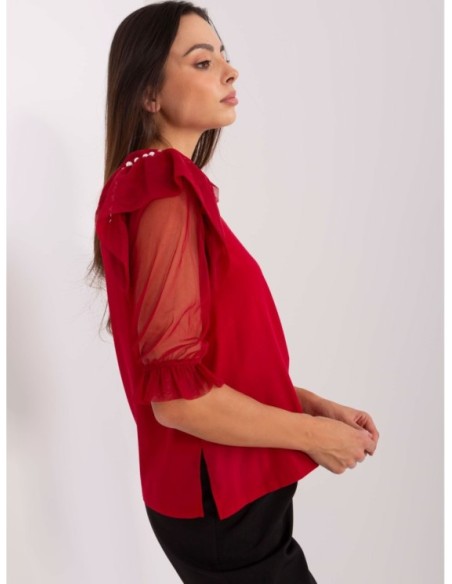 Bluzka-LK-BZ-506682.26P-bordowy