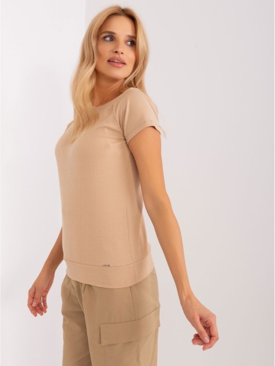 Bluzka-RV-BZ-8932.42-camelowy 2