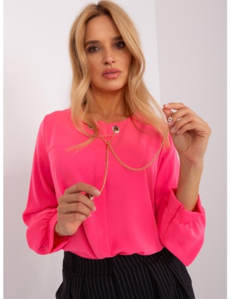 Bluzka-EM-BZ-13575.08-fluo różowy
