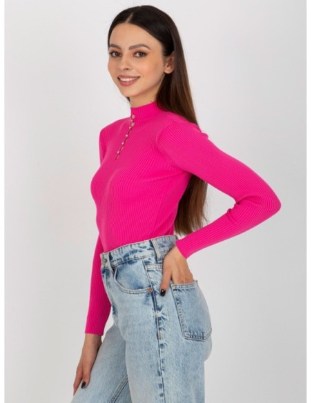 Bluzka-BA-BZ-2302.97P-ciemny różowy