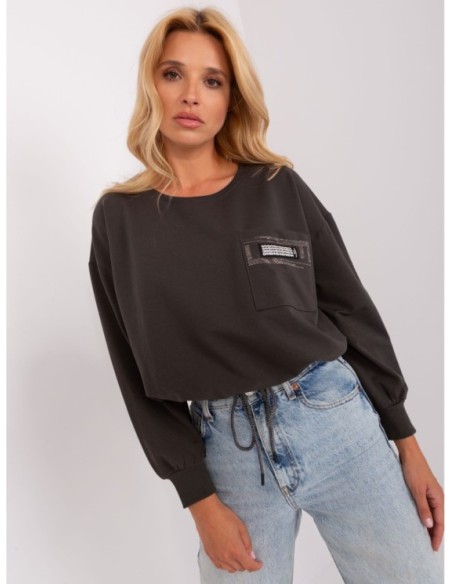Bluzka-RV-BZ-8156.85-ciemny khaki