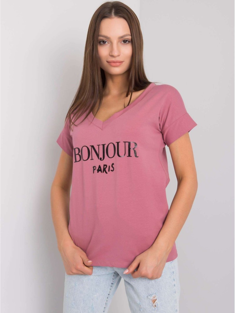 Marškinėliai-FA-TS-7161.32P-tamsiai rožiniai