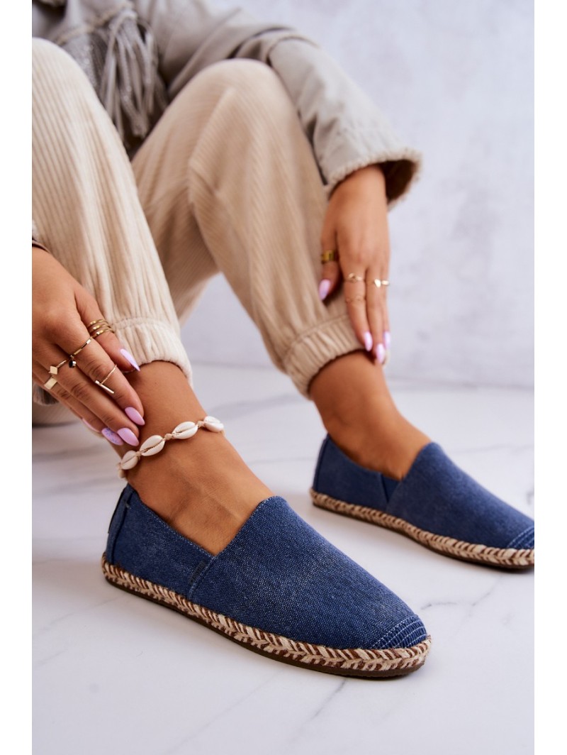 Classic Espadrilles Big Star JJ274902 Blue