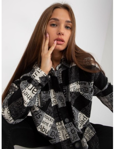 Marškiniai-DN-KS-3990.95P-juoda-balti