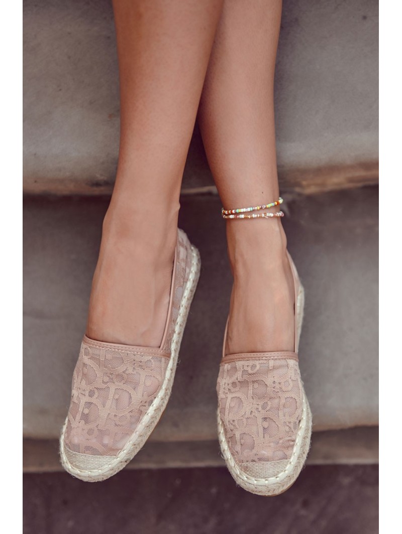 Classic Women's Espadrilles Openwork Nude Catris