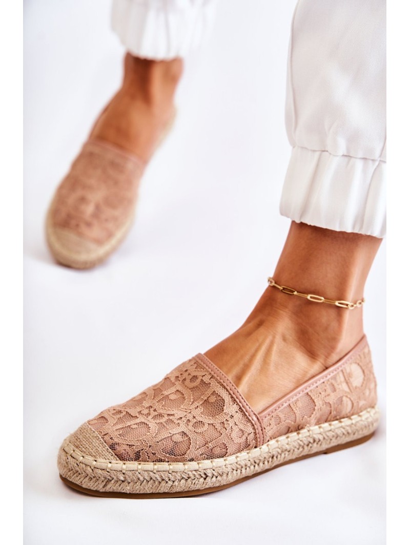 Classic Women's Espadrilles Openwork Nude Catris