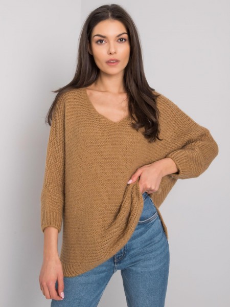 Oversize stiliaus moheros megztinis moterims